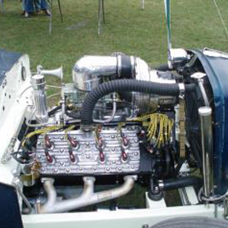 Super-Charged French Ford Flathead 284 cu in
